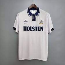 1991/93 Tottenham Hotspur Home Jersey - WHITE
