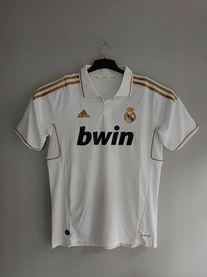 2011-2012 Real Madrid Home Jersey &#039;Ronaldo 7&#039; on back - WHITE/GOLD