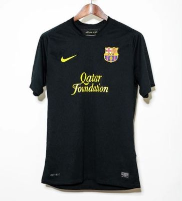FC Barcelona 2011-2012 Replica Away Jersey - BLACK