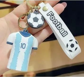 Messi 10 Argentina Kit Key Chain