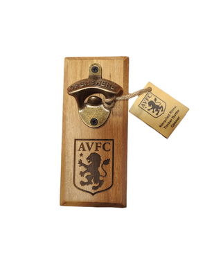 Aston Villa Rimu Magnetic Counter-Lever Bottle Opener