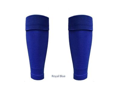 GIOCA Footless Socks pair - ROYAL BLUE