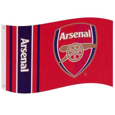 Arsenal FC Wordmark Flag