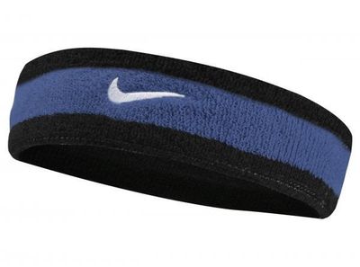 Swoosh Headband - BLACK/BLUE