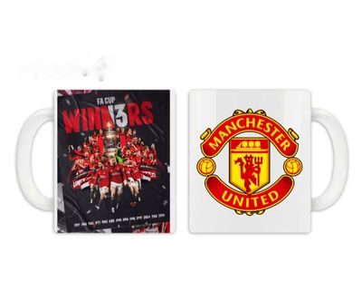 Manchester United  FA Cup  Winners Mug