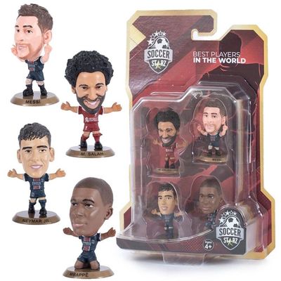 World&rsquo;s 4 Best Players SoccerStarz Pack