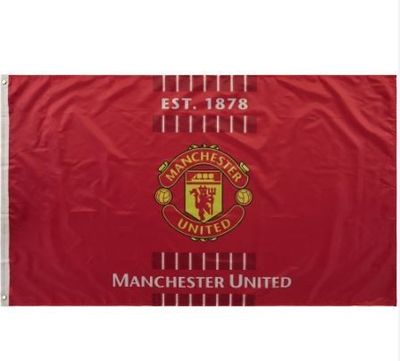 Manchester United Retro Flag - 5 x 3ft