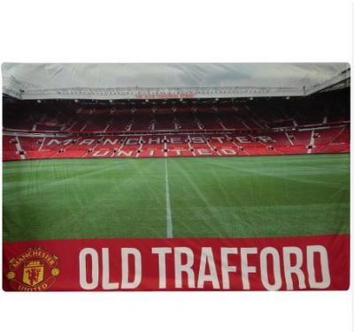 Manchester United Stadium Digital Print Fleece Blanket