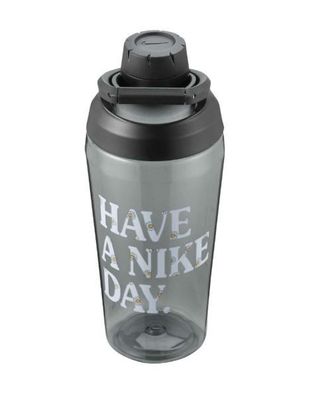 Nike TR Hypercharge Chug Water Bottle - 16oz - Anthracite/Black/Light Marine