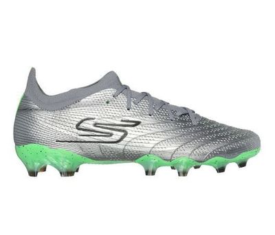 Skechers Football - SKX 01 Low FG - SILVER/LIME