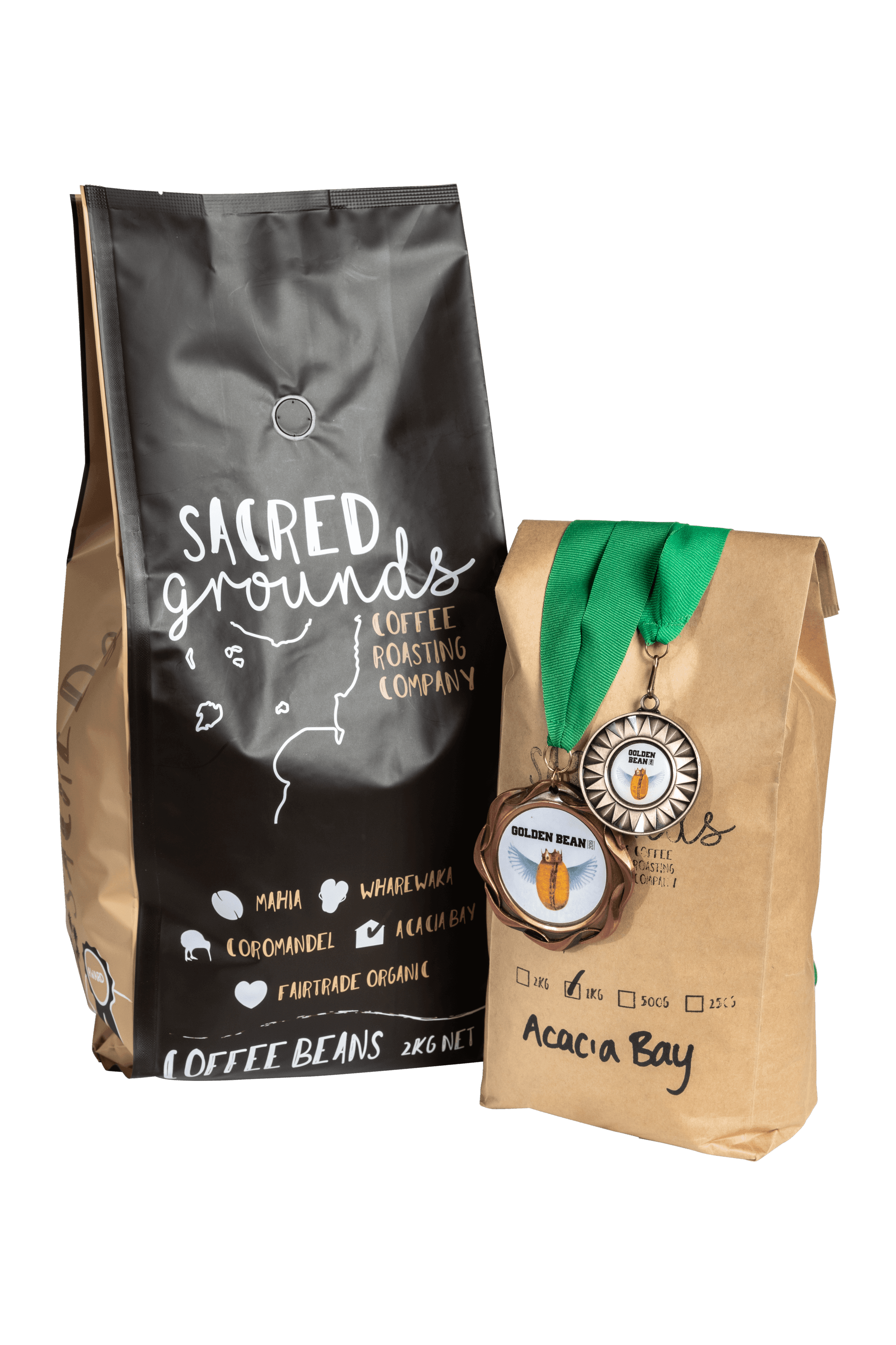 Sacred Grounds award winning coffee - Acacia Bay