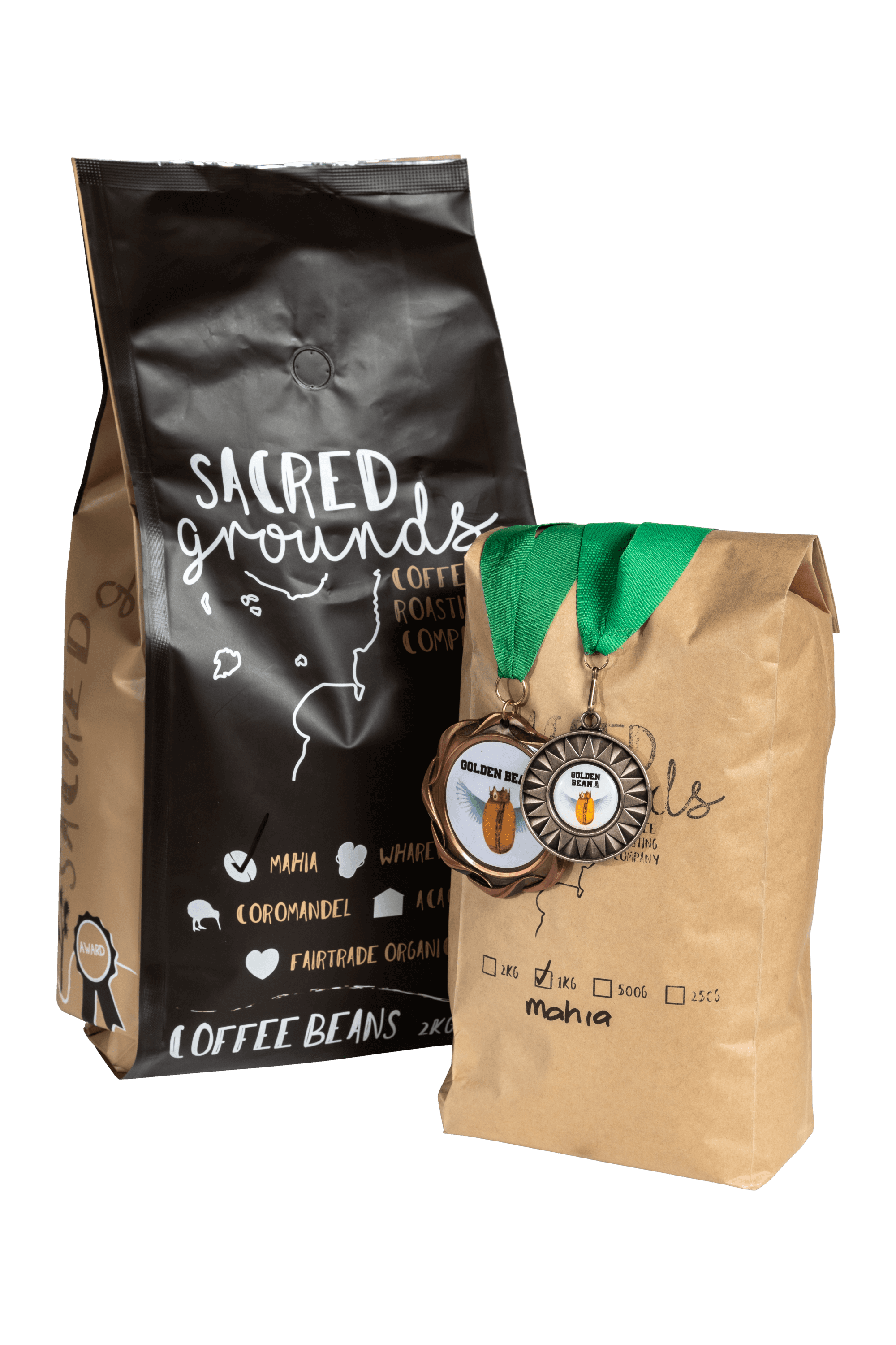 Sacred Grounds award winning coffee - Mahia