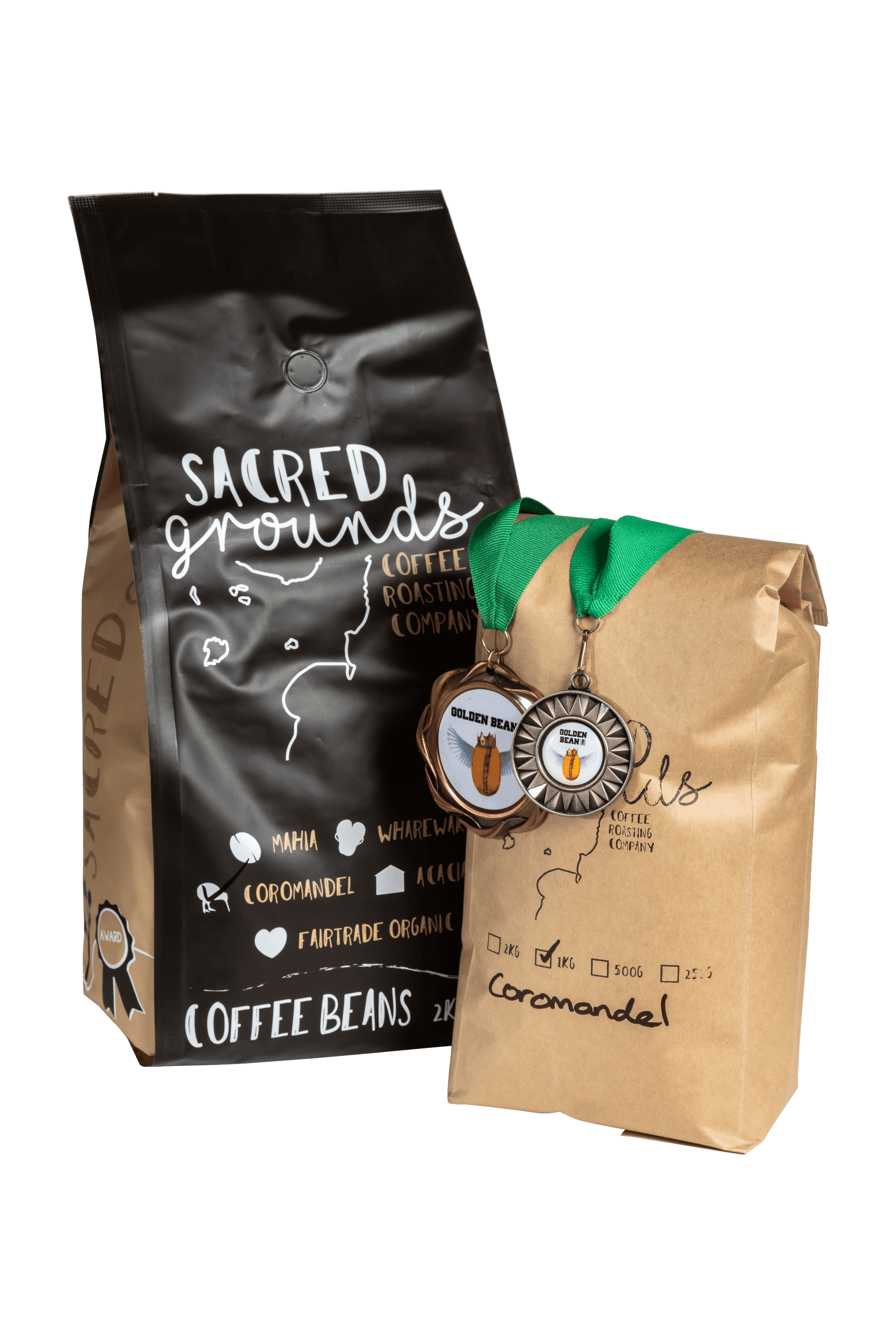 Sacred Grounds award winning coffee - Coromandel