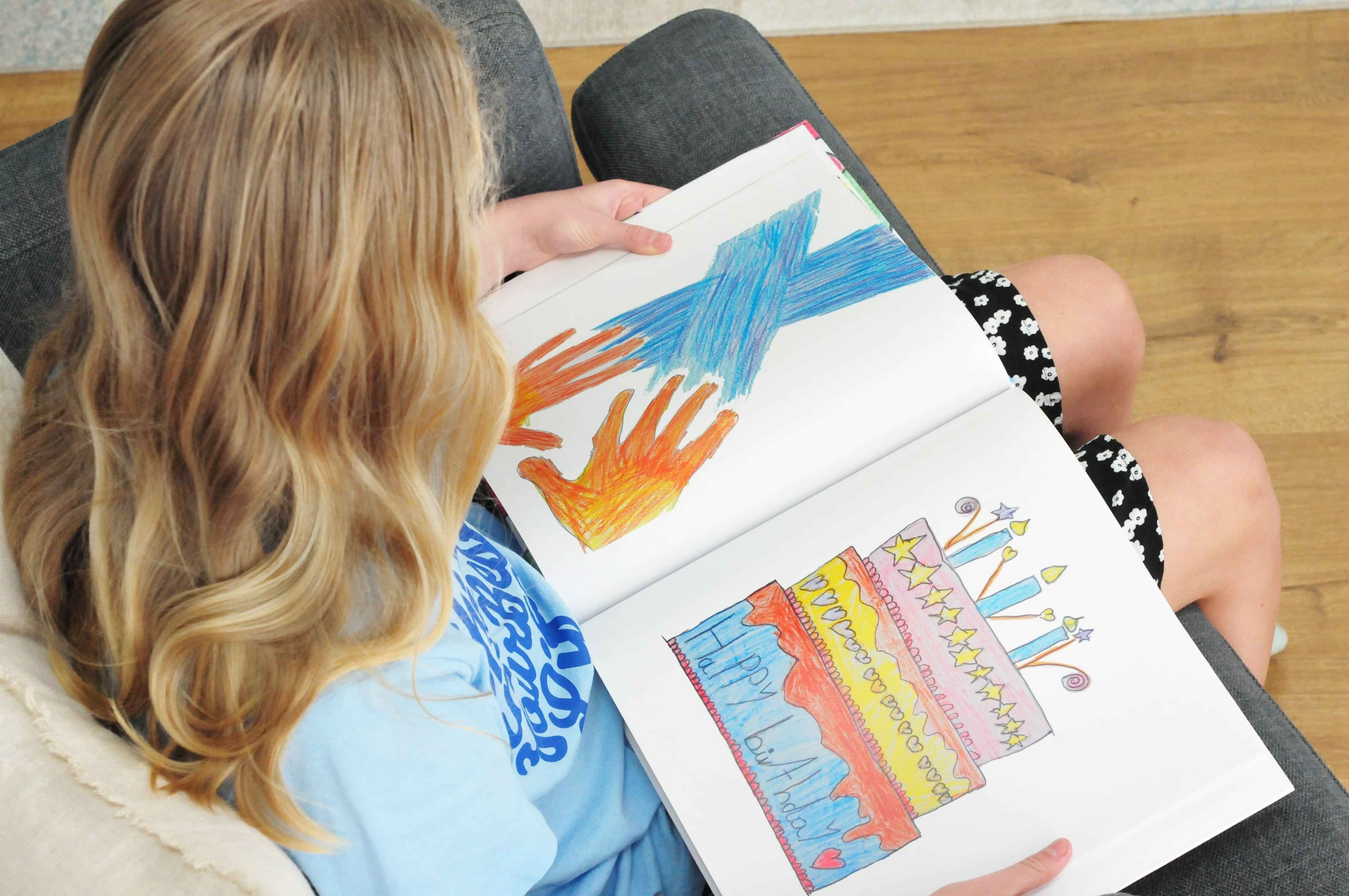 Artbook layout example