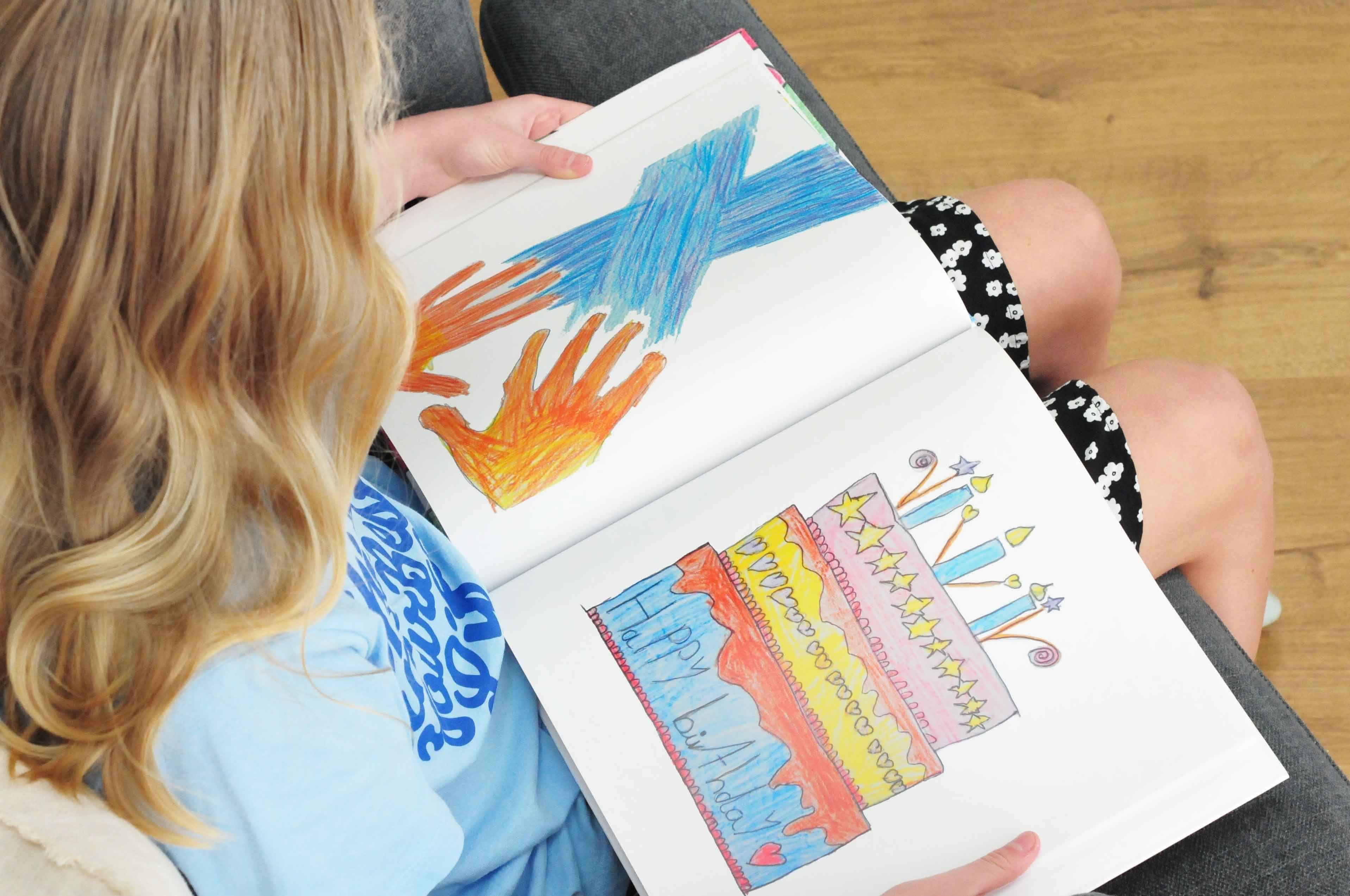 Artbook layout example