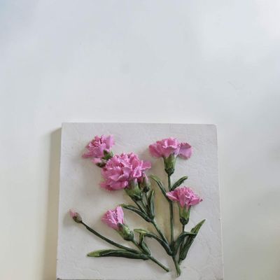 Pink Carnation Wall Tile