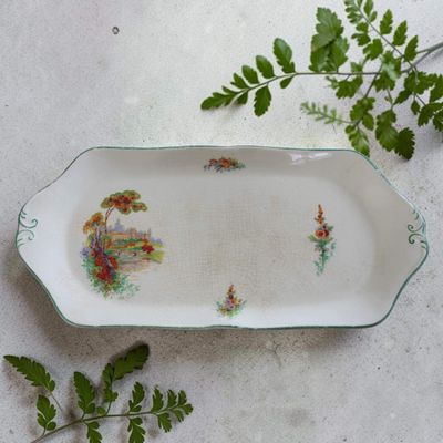Empire Ware Floral Decorative Dish