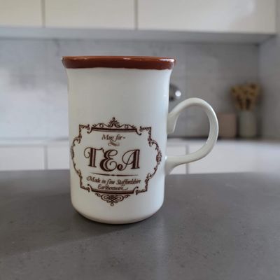 Staffordshire Apothecary-Style Mug