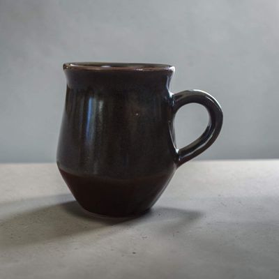 Brown Glazed Ceramic Mug