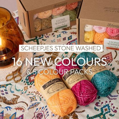 Scheepjes STONE WASHED, sport/5ply, 50gm