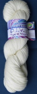 Countrywide Yarns Silk Merino &quot;Dye it Yourself&quot;, fingering/4ply, 100g, 400m