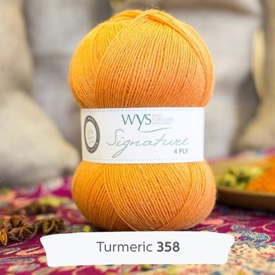 West Yorkshire Spinners, Signature 4ply - Spice Rack Shades 100gm ball