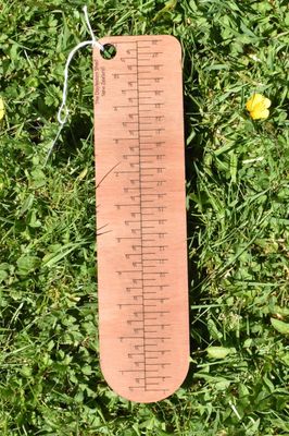 Sock Ruler - New Zealand made by The Doyleston Shed