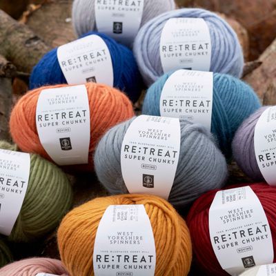 West Yorkshire Spinners, Re:Treat Super Chunky Roving, 200gm, 120m