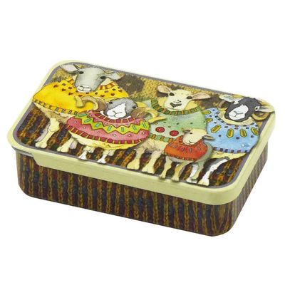 Emma Ball &quot;Sheep in Sweaters II&quot; Pocket Tin