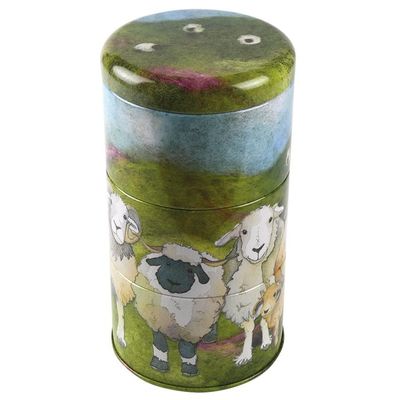 Emma Ball &quot;Felted Sheep&quot; Tall Stacker Tin