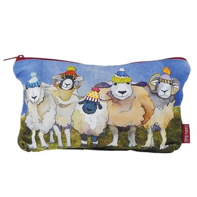 Emma Ball &quot;Happy Sheep&quot; Zipped Pouch