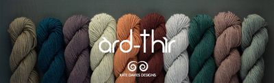 &Agrave;rd-Th&igrave;r by Kate Davies, Aran weight, 50gm/65m skein