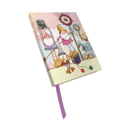 Emma Ball &quot;Crafting Gnomes&quot; Bound Notebook