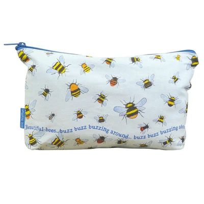 Eric Heyman &quot;Bees&quot; Zipped Pouch