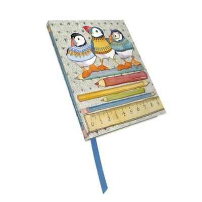 Emma Ball &quot;Woolly Puffins&quot; Bound Notebook