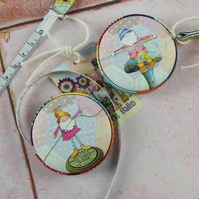Emma Ball &quot;Crafting Gnomes&quot; Tape Measure