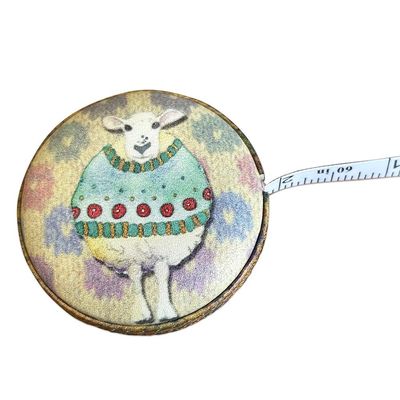 Emma Ball &quot;Sheep in Sweaters&quot; Tape Measure