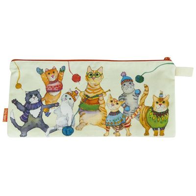 Emma Ball &quot;Kittens in Mittens&quot; Long Project Bag