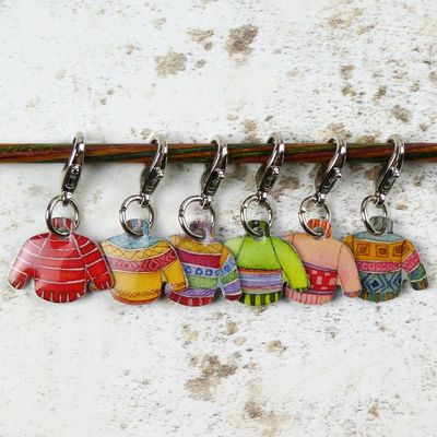 Emma Ball &quot;Jumper&quot; Crochet Stitch Markers