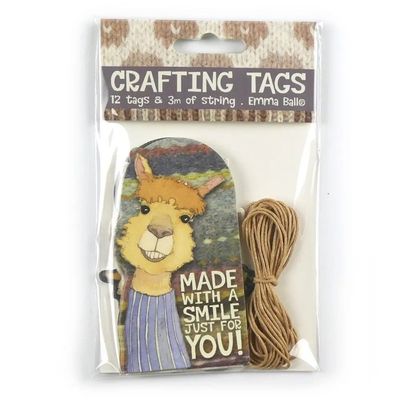 Emma Ball &quot;Other Woollies&quot; Crafting Tags (pack of 12)