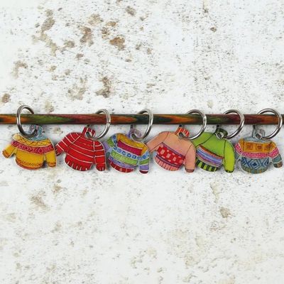Emma Ball &quot;Jumper Stitch Markers&quot; (set of 6)