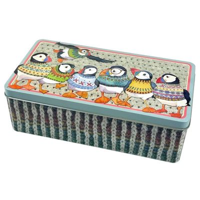 Emma Ball &quot;Woolly Puffins&quot; Long Tin