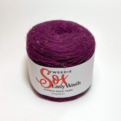 Tweedie Sox Easy Wash Alpaca, 4ply/fingering