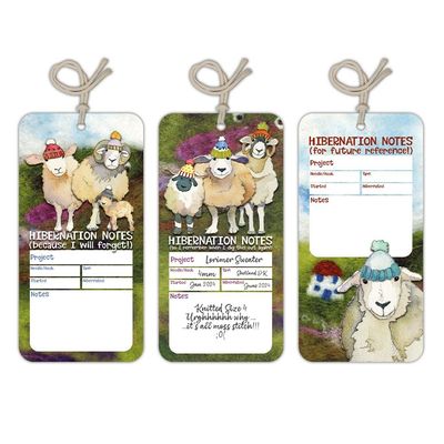 Emma Ball "Happy Sheep" Hibernation Tags (pack of 12)