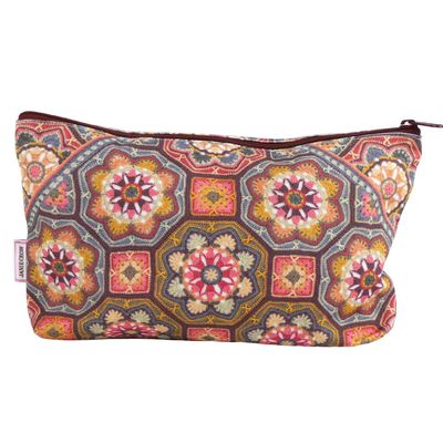 Persian Tiles Zipped Pouch &ndash; Janie Crow