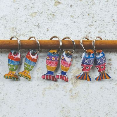 Emma Ball "Fish Stitch Markers" (set of 6)