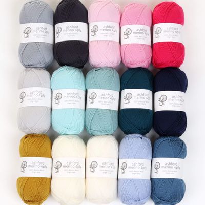 Ashford Merino 4ply Superwash 50g