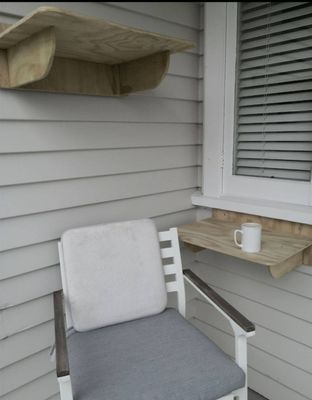 Medium Cat Shelf - Wall Mounted - Indoor or Outdoor