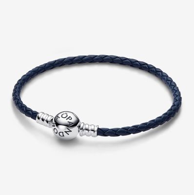 Pandora Blue Leather Bracelet