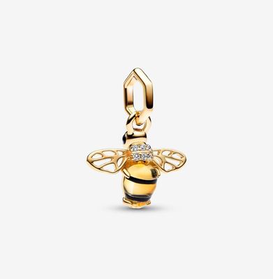 Pandora Bee 14k Gold-Plated Dangle